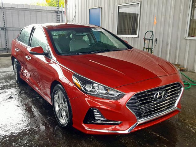 5NPE34AF6JH645604 - 2018 HYUNDAI SONATA SPO RED photo 1