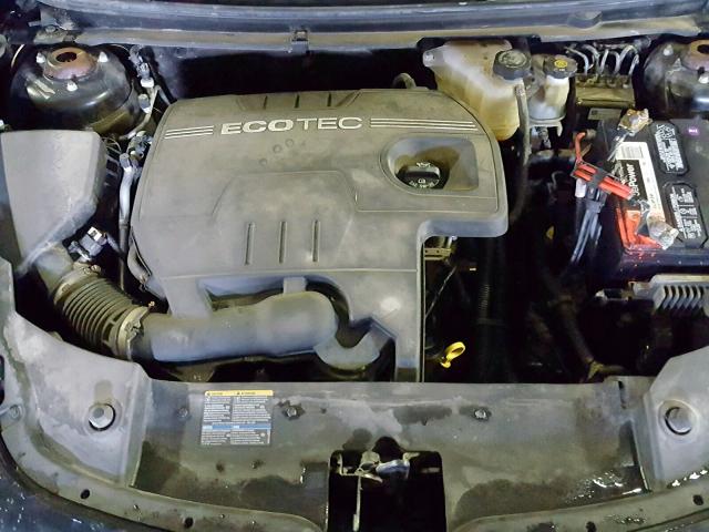 1G1ZB5EB7A4121300 - 2010 CHEVROLET MALIBU LS BLACK photo 7