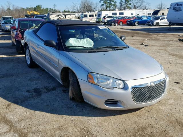 1C3EL75R44N253686 - 2004 CHRYSLER SEBRING GT SILVER photo 1