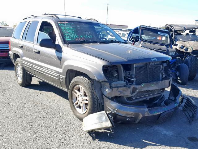 1J4GX48S94C252688 - 2004 JEEP GRAND CHER GRAY photo 1