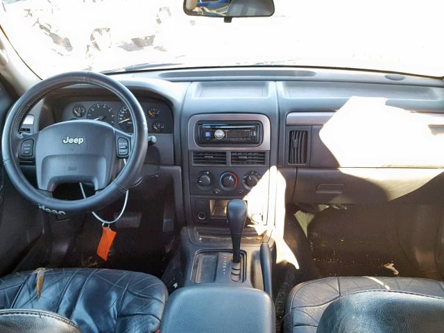 1J4GX48S94C252688 - 2004 JEEP GRAND CHER GRAY photo 9