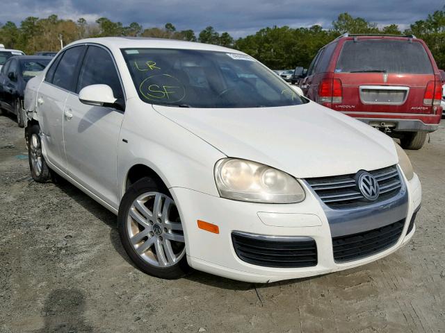 3VWCT81K16M849656 - 2006 VOLKSWAGEN JETTA TDI WHITE photo 1