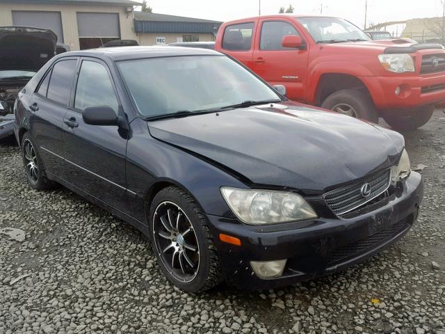 JTHBD182910002760 - 2001 LEXUS IS 300 BLACK photo 1