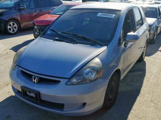 JHMGD38438S005056 - 2008 HONDA FIT BLUE photo 2