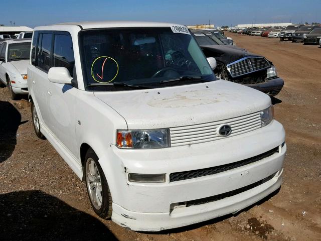 JTLKT324164043916 - 2006 TOYOTA SCION XB WHITE photo 1