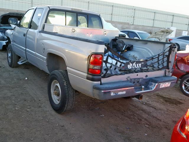 3B7KF22W2WG221866 - 1998 DODGE RAM 2500 SILVER photo 3