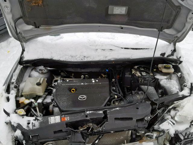 JM1CR2W36A0360942 - 2010 MAZDA 5 SILVER photo 7