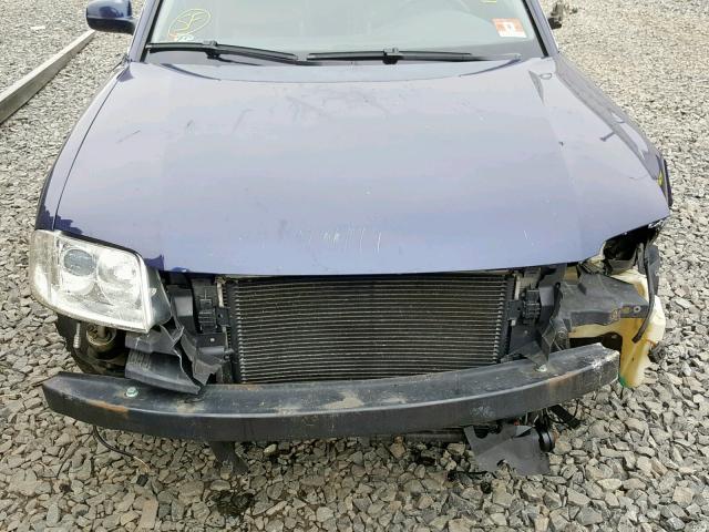 WVWWH63B52E378243 - 2002 VOLKSWAGEN PASSAT GLX 蓝色 照片 7