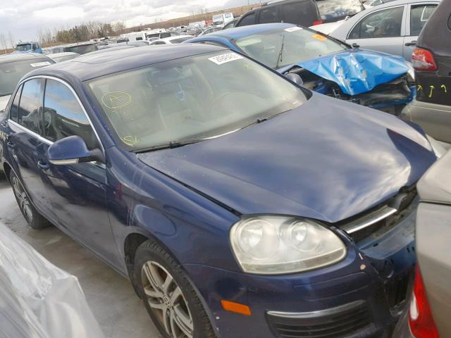 3VWDF31K46M843123 - 2006 VOLKSWAGEN JETTA 2.5L BLUE photo 1