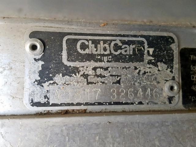 A9317326446 - 1993 CLUB CLUB CAR BROWN photo 10