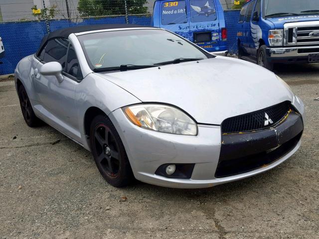 4A3AL25F67E012541 - 2007 MITSUBISHI ECLIPSE SP GRAY photo 1