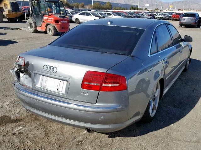 WAUMV94E19N008781 - 2009 AUDI A8 L QUATT SILVER photo 4