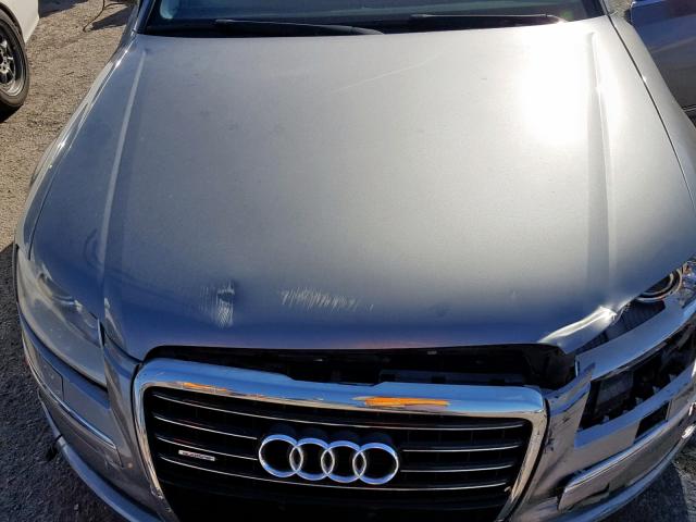 WAUMV94E19N008781 - 2009 AUDI A8 L QUATT SILVER photo 7