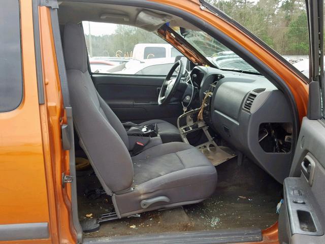 1GCDS196548162318 - 2004 CHEVROLET COLORADO ORANGE photo 5