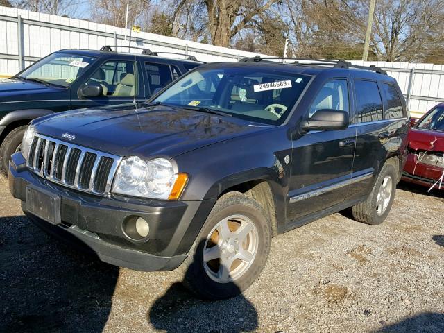 1J4HR58N05C730934 - 2005 JEEP GRAND CHER CHARCOAL photo 2