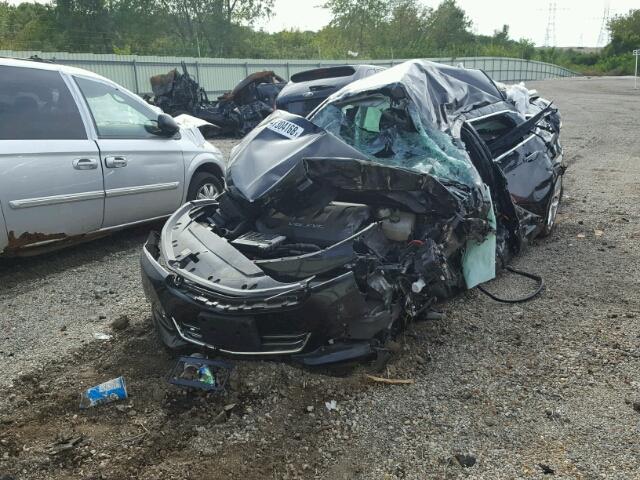 1G1145S35HU212970 - 2017 CHEVROLET IMPALA PRE შავი ფოტო 2