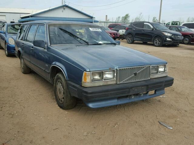 YV1FX8853G1035926 - 1986 VOLVO 740 GLE BLUE photo 1