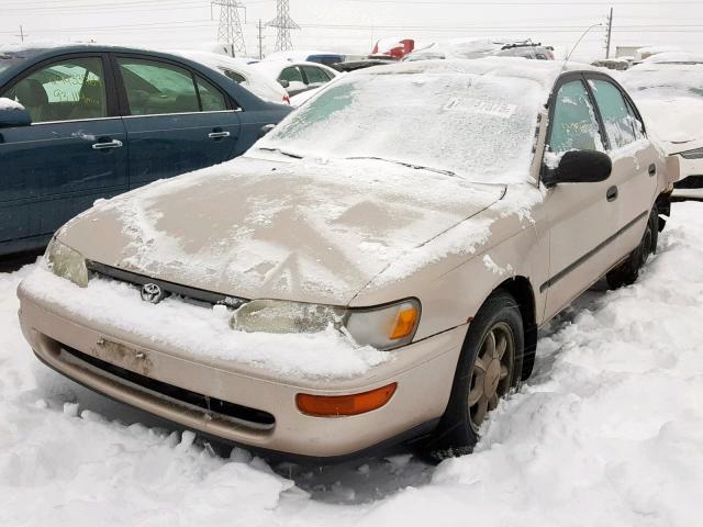 1NXAE09BXRZ188019 - 1994 TOYOTA COROLLA LE BEIGE photo 2