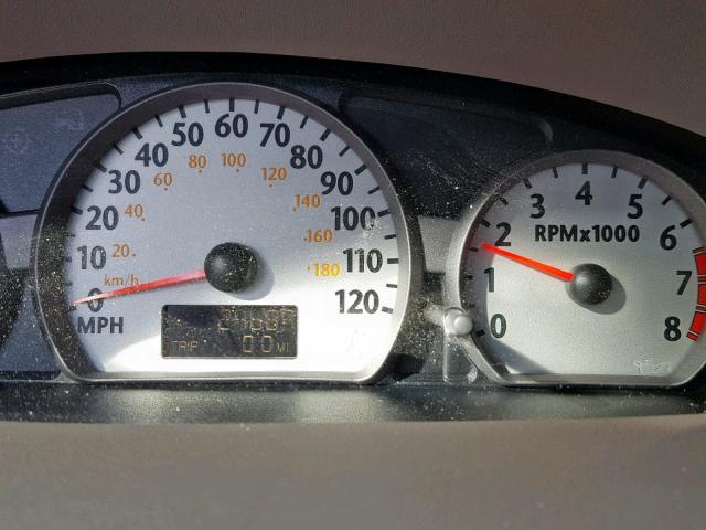 1G8AL52F23Z144640 - 2003 SATURN ION LEVEL GOLD photo 8