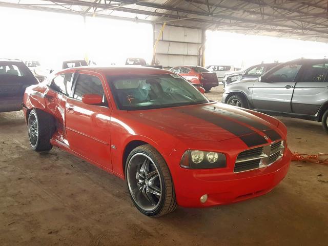 2B3CA3CV8AH267162 - 2010 DODGE CHARGER SX RED photo 1