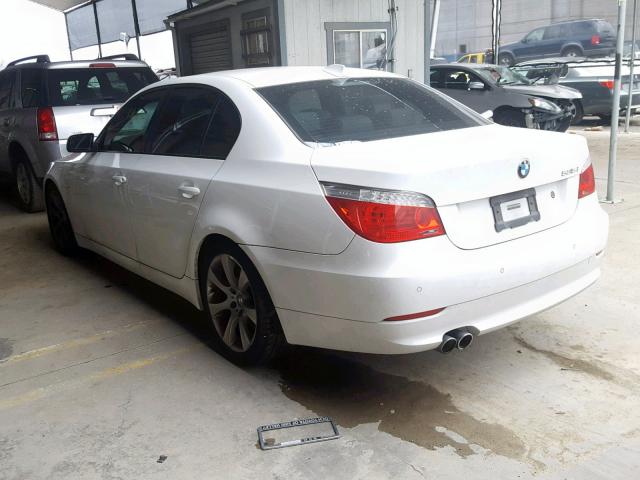 WBANW13568CZ78303 - 2008 BMW 535 I WHITE photo 3