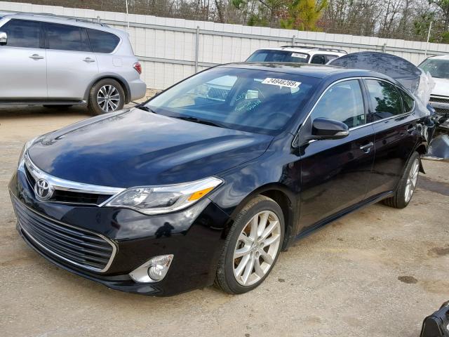 4T1BK1EB4EU102738 - 2014 TOYOTA AVALON BLACK photo 2