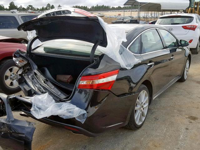 4T1BK1EB4EU102738 - 2014 TOYOTA AVALON BLACK photo 4