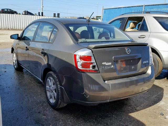 3N1AB61E47L616697 - 2007 NISSAN SENTRA 2.0 GRAY photo 3