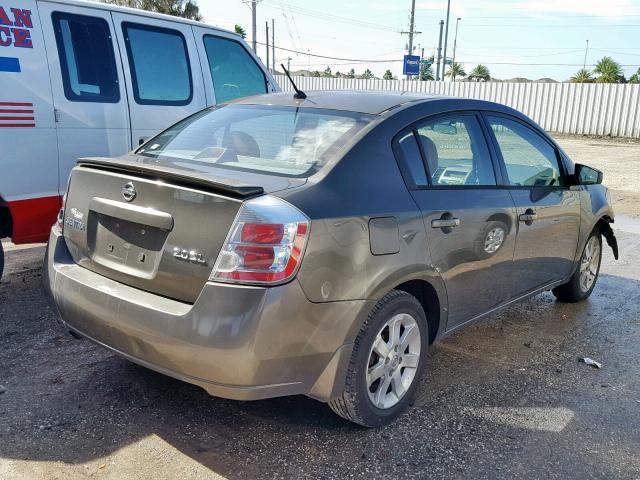 3N1AB61E47L616697 - 2007 NISSAN SENTRA 2.0 GRAY photo 4