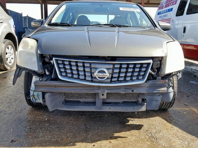 3N1AB61E47L616697 - 2007 NISSAN SENTRA 2.0 GRAY photo 9