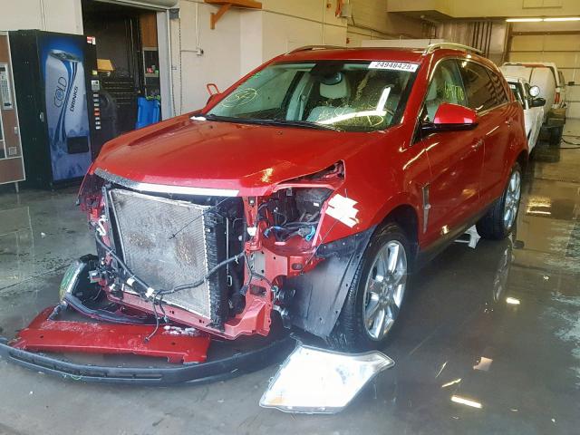 3GYFNFEY6AS550224 - 2010 CADILLAC SRX PREMIU RED photo 2