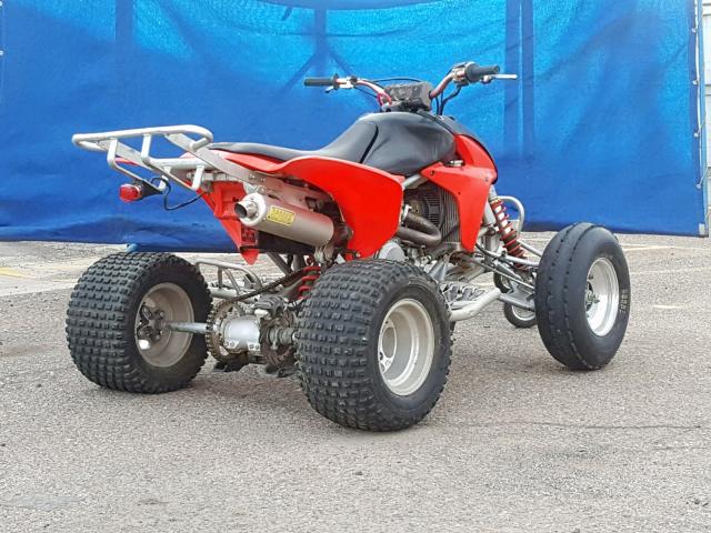 1HFTE30065A102622 - 2005 HONDA TRX450 R RED photo 4