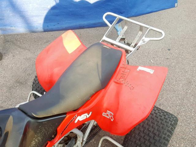 1HFTE30065A102622 - 2005 HONDA TRX450 R RED photo 6