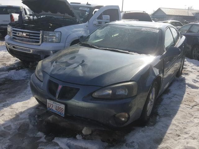 2G2WP552961111421 - 2006 PONTIAC GRAND PRIX BLUE photo 2