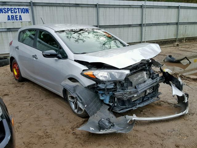 KNAFZ5A33G5588606 - 2016 KIA FORTE SX SILVER photo 1