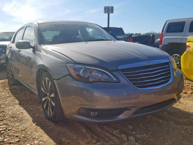 1C3CCBBG7DN715669 - 2013 CHRYSLER 200 TOURIN SILVER photo 1