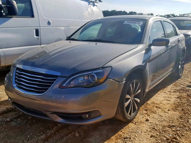 1C3CCBBG7DN715669 - 2013 CHRYSLER 200 TOURIN SILVER photo 2