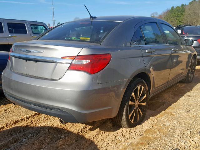 1C3CCBBG7DN715669 - 2013 CHRYSLER 200 TOURIN SILVER photo 4