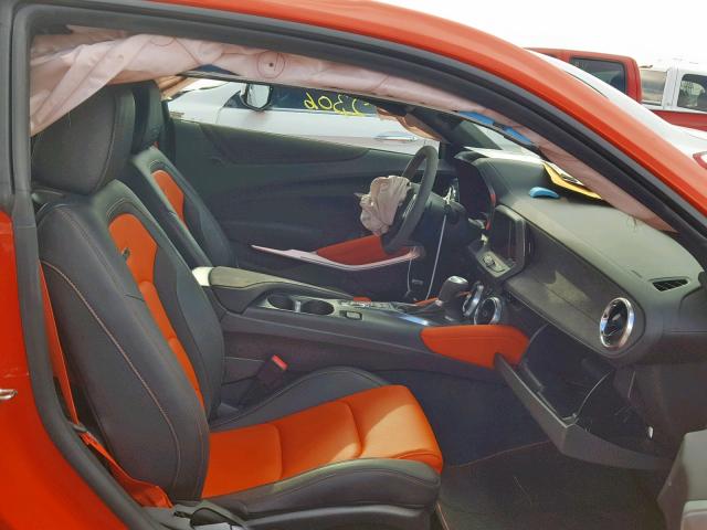 1G1FH1R73J0158044 - 2018 CHEVROLET CAMARO SS ORANGE photo 5