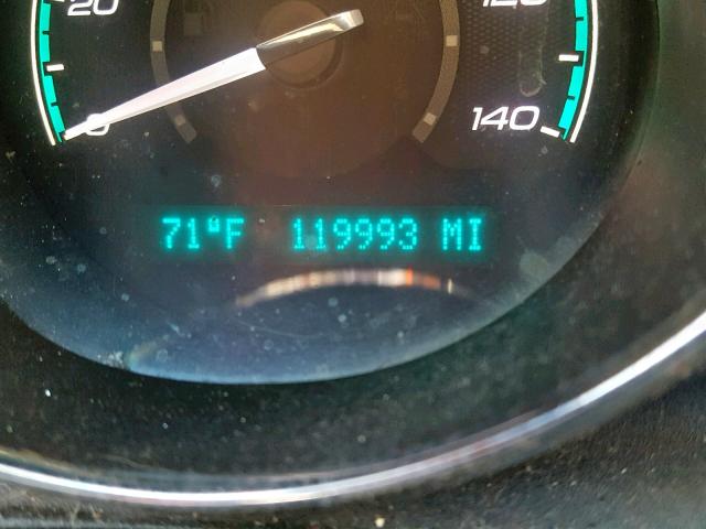 1G1ZC5E05CF176587 - 2012 CHEVROLET MALIBU 1LT შავი ფოტო 8