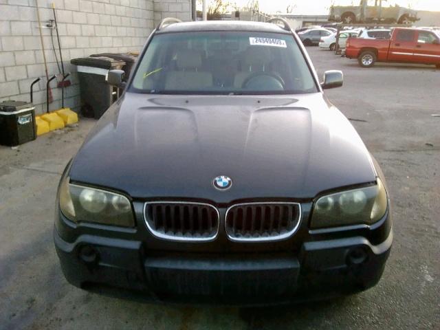 WBXPA73454WC40365 - 2004 BMW X3 2.5I GREEN photo 9