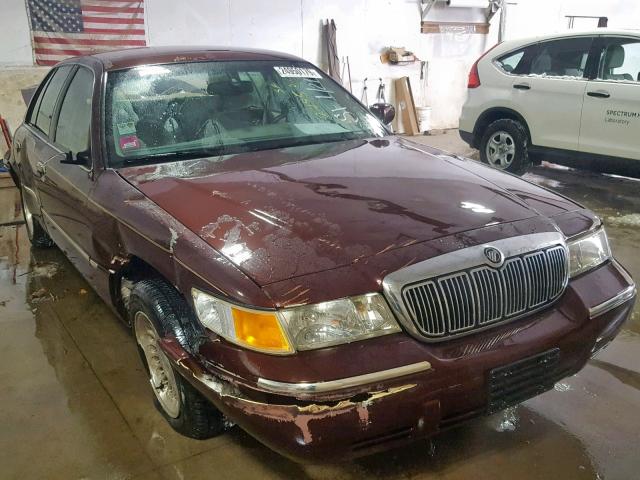 2MEFM75W31X698092 - 2001 MERCURY GRAND MARQ BURGUNDY photo 1