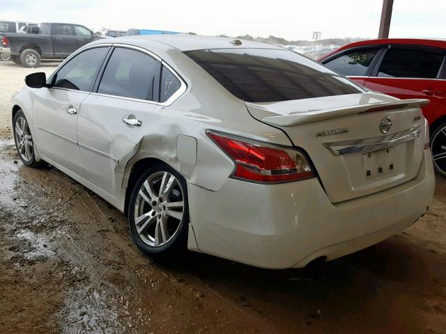 1N4BL3AP8FC201008 - 2015 NISSAN ALTIMA 3.5 WHITE photo 3