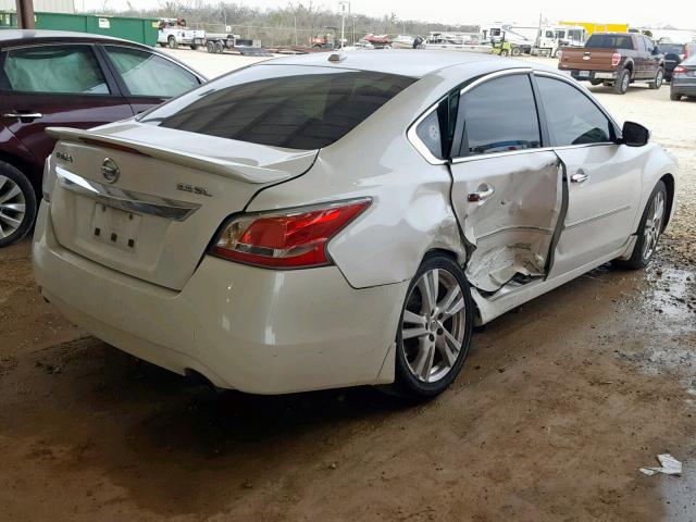 1N4BL3AP8FC201008 - 2015 NISSAN ALTIMA 3.5 WHITE photo 4