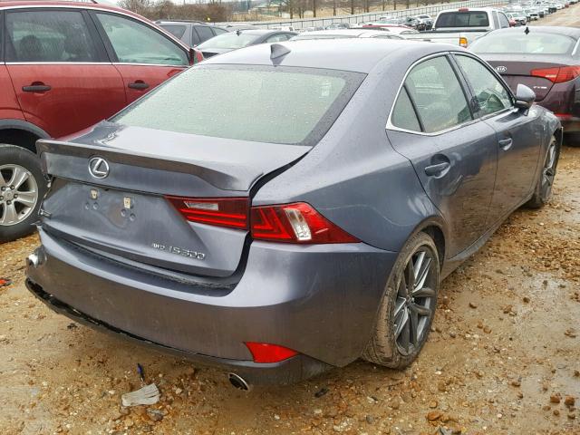 JTHCM1D28G5006448 - 2016 LEXUS IS 300 GRAY photo 4