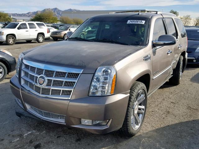 1GYS4DEF1ER222612 - 2014 CADILLAC ESCALADE P BEIGE photo 2