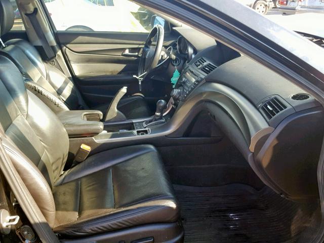 19UUA8F56CA021077 - 2012 ACURA TL BLACK photo 5