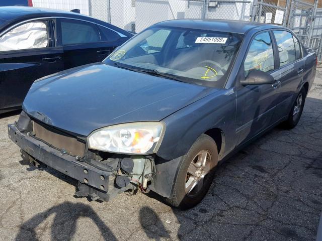1G1ZT54844F109648 - 2004 CHEVROLET MALIBU LS Boz foto 2