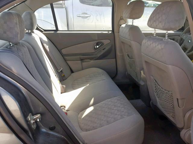 1G1ZT54844F109648 - 2004 CHEVROLET MALIBU LS Boz foto 6