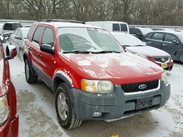 1FMYU04121KB72347 - 2001 FORD ESCAPE XLT RED photo 1